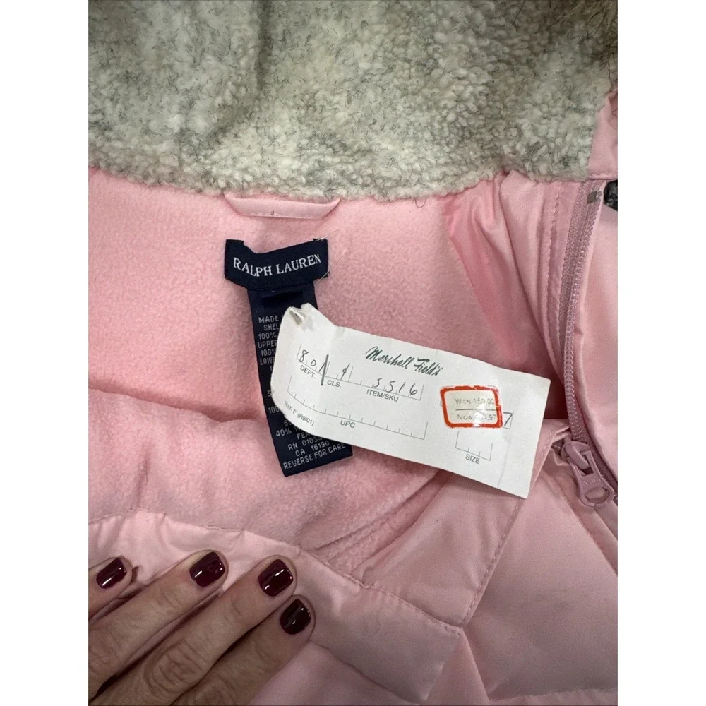 Vtg‎ Polo Ralph Lauren Kids Down Filled Snowsuit
